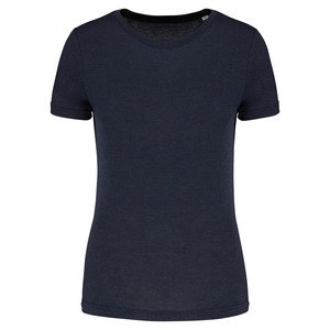 Proact PA4021 - T-shirt de sport à col rond Triblend pour femme French Navy Heather