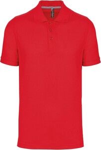 WK. Designed To Work WK274 - Polo homme manches courtes Red