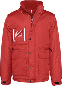 WK. Designed To Work WK6106 - Parka de travail à manches amovibles Red
