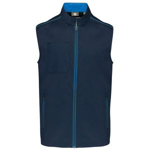 WK. Designed To Work WK6148 - Gilet DayToDay pour homme Navy / Light Royal Blue