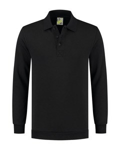 LEMON & SODA LEM4701 - Polosweater Workwear Uni Noir