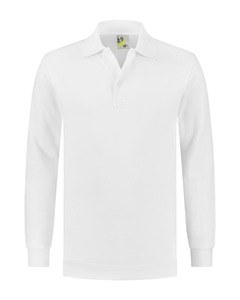 LEMON & SODA LEM4701 - Polosweater Workwear Uni Blanc