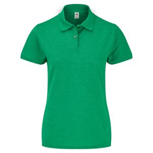 Fruit of the Loom 63-212-0 - Ladies Polo Blended Fabric