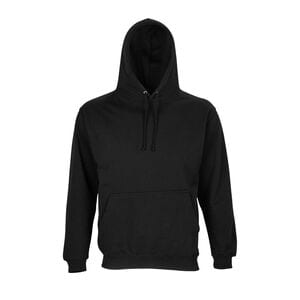 SOL'S 03815 - Condor Sweat Shirt Unisexe à Capuche Black