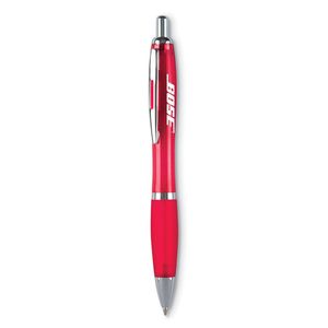GiftRetail KC3314 - RIOCOLOUR Rio stylo à bille Transparent Red
