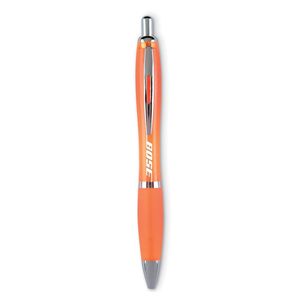 GiftRetail KC3314 - RIOCOLOUR Rio stylo à bille transparent orange
