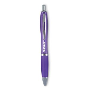 GiftRetail KC3314 - RIOCOLOUR Rio stylo à bille transparent violet