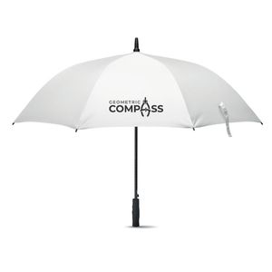 GiftRetail MO6175 - GRUSA Parapluie 27'' en pongée Blanc