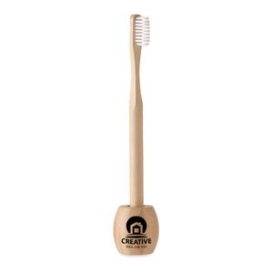 GiftRetail MO6604 - KUILA Brosse à dents en bambou Wood