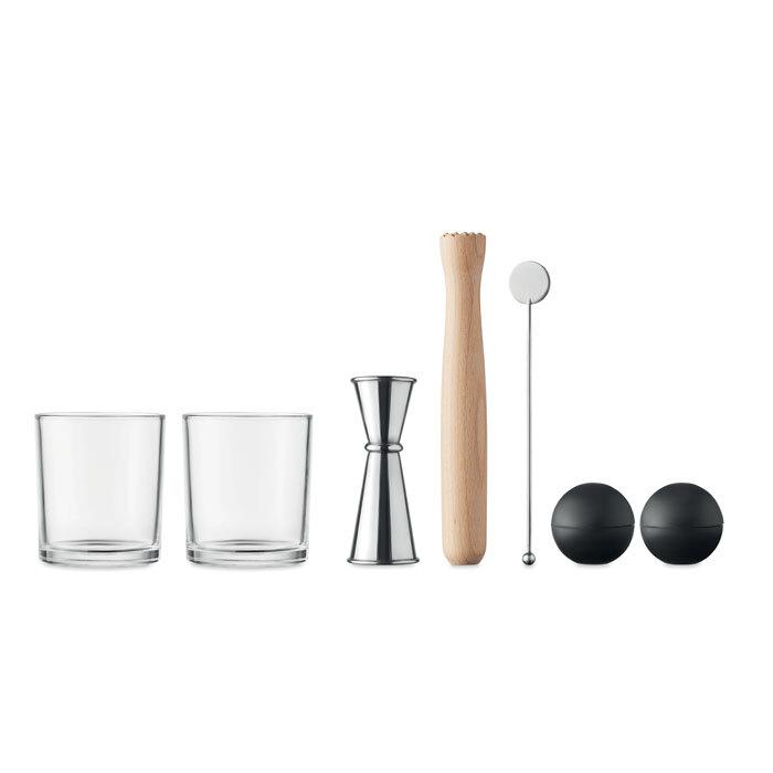 GiftRetail MO6620 - NIGHT Set de 7 pièces pour cocktail