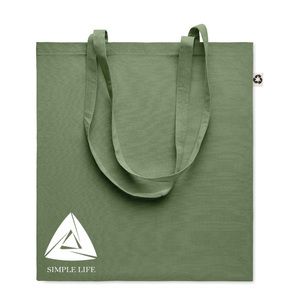 GiftRetail MO6674 - ZOCO COLOUR Sac  shopping  en coton recyclé Green
