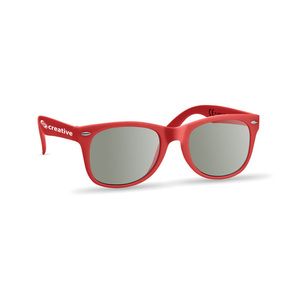 GiftRetail MO7455 - AMERICA Lunettes de soleil protect UV Rouge