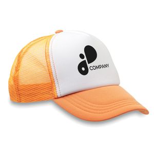 GiftRetail MO8594 - TRUCKER CAP Casquette Orange Néon