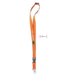 GiftRetail MO8595 - LANY Tour de cou  20 mm Orange
