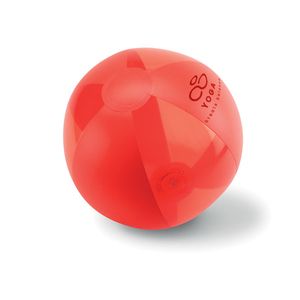 GiftRetail MO8701 - AQUATIME Ballon de plage gonflable Rouge