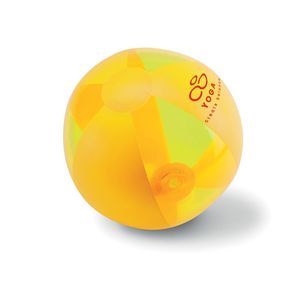 GiftRetail MO8701 - AQUATIME Ballon de plage gonflable Jaune