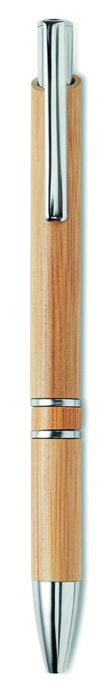 GiftRetail MO9482 - BERN BAMBOO Stylo à bille en bambou.