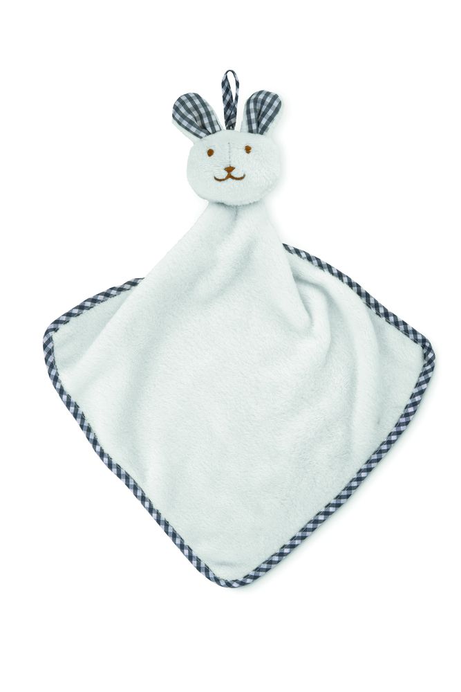 GiftRetail MO9777 - HUG ME Serviette lapin en peluche