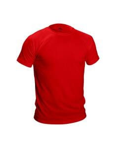 Mustaghata RUNAIR - T-Shirt Technique Homme 140 g/m² Rouge