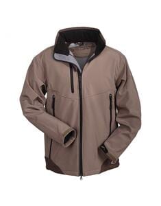 Mustaghata VOLCANO - Softshell Homme 3 Couches Bronze