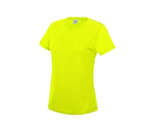JUST COOL JC005 - T-shirt femme respirant Neoteric™ Electric Yellow