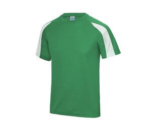 JUST COOL JC003 - Tee-shirt de sport contrasté