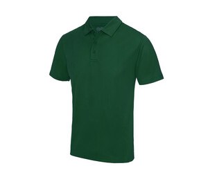 JUST COOL JC040 - Polo homme respirant Bottle Green