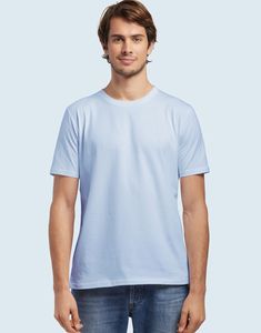 Les Filosophes DESCARTES - T-Shirt Homme Manches Courtes Made in France 100% coton biologique certifié OCS. Ciel