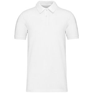 Kariban K2025 - Polo piqué Bio180 homme White