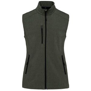 Kariban K404 - BODYWARMER SOFTSHELL FEMME Marl Green