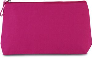 Kimood KI0727 - Trousse de toilette en coton Fuchsia