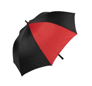 Kimood KI2008 - Grand parapluie de golf Noir-Rouge