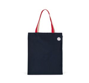 Kimood KI3205 - Sac de shopping tricolore Origine France Garantie Navy