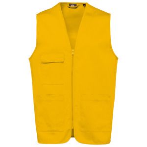 WK. Designed To Work WK608 - Gilet polycoton multipoches unisexe