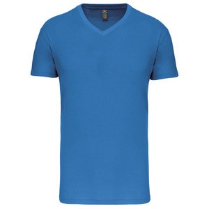 Kariban K3028IC - T-shirt Bio150IC col V homme Light Royal Blue