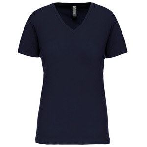 Kariban K3029IC - T-shirt BIO150IC col V femme Navy