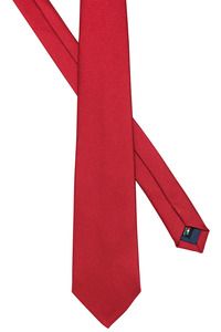 Kariban Premium PK861 - Cravate jacquard en soie homme Hibiscus Red