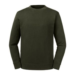 Russell RU208M - Sweat réversible Pure Organic Dark Olive