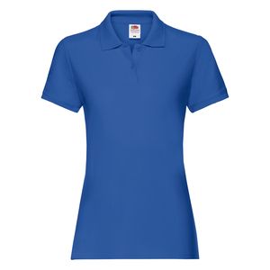 Fruit of the Loom SC63030 - Polo Femme Premium Royal Blue