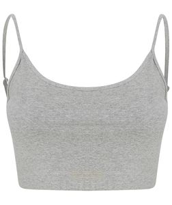 Skinnifit SK230 - Top court écoresponsable femme Heather Grey