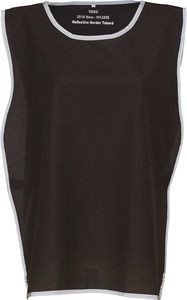 Yoko YHVJ259 - Chasuble à bordure réfléchissante Black