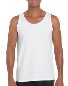 GILDAN GIL64200 - Tanktop SoftStyle for him Blanc