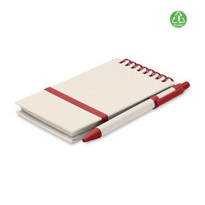 GiftRetail MO6837 - MITO SET Carnet en carton de lait recyclé