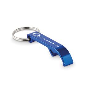 GiftRetail MO6923 - OVIKEY Porte-clés en aluminium recyclé Bleu