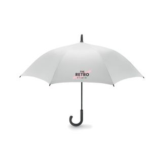 GiftRetail MO8776 - NEW QUAY Parapluie tempête ouverture au Blanc