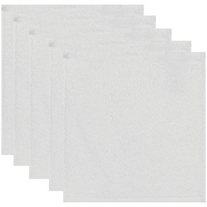 Kariban K104 - Serviettes d'invité 30 x 30 cm - Lot de 5 serviettes White