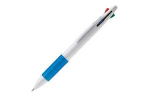TopPoint LT87226 - Stylo bille 4 couleurs White/Blue