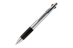 TopPoint LT87226 - Stylo bille 4 couleurs Silver/ Black