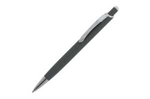 TopPoint LT87780 - Stylo-bille Monaco métal caoutchouté