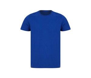 SF Men SF130 - Tee-shirt unisexe en coton régénéré et en polyester recyclé Royal